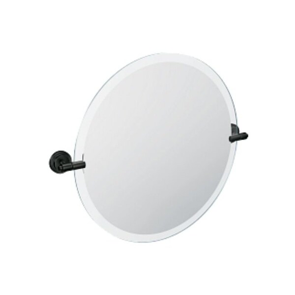 Moen Mirror, 23.9 L, 23.8 W, Matte Black DN0792BL - main